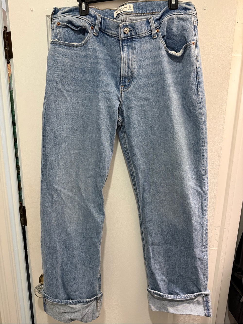 Abercrombie & Fitch Baggy Low rise jeans